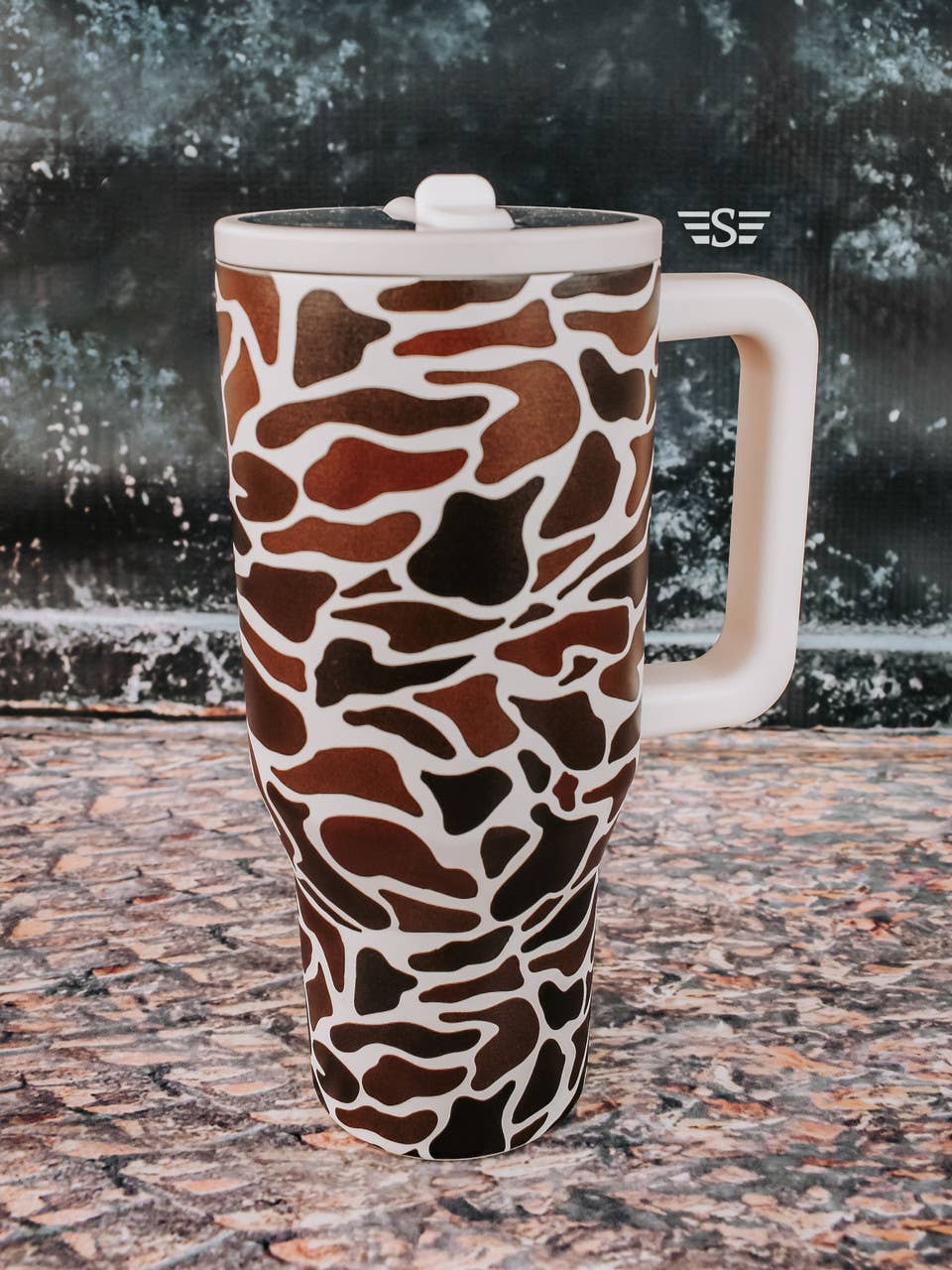 Flying S Company - Wholesale Insulated Mug/Tumbler - Duck Camo Flip Lid Tumbler0
