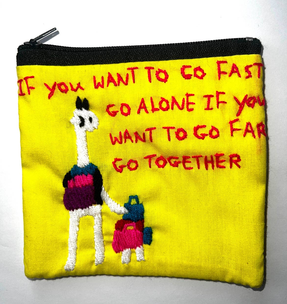 Wooven - Wholesale Pouch - Women's - "Chalee" Small Hand Embroidered Pouches by Hmong Youth in Laos29