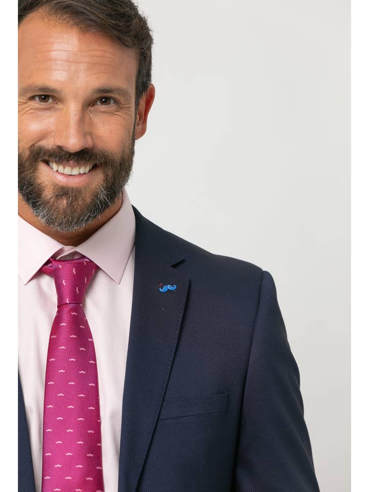 Slim Fit Fantasy Suit with Adjustable Waistband Navy Blue – Ciro Model for wholesale on Faire4