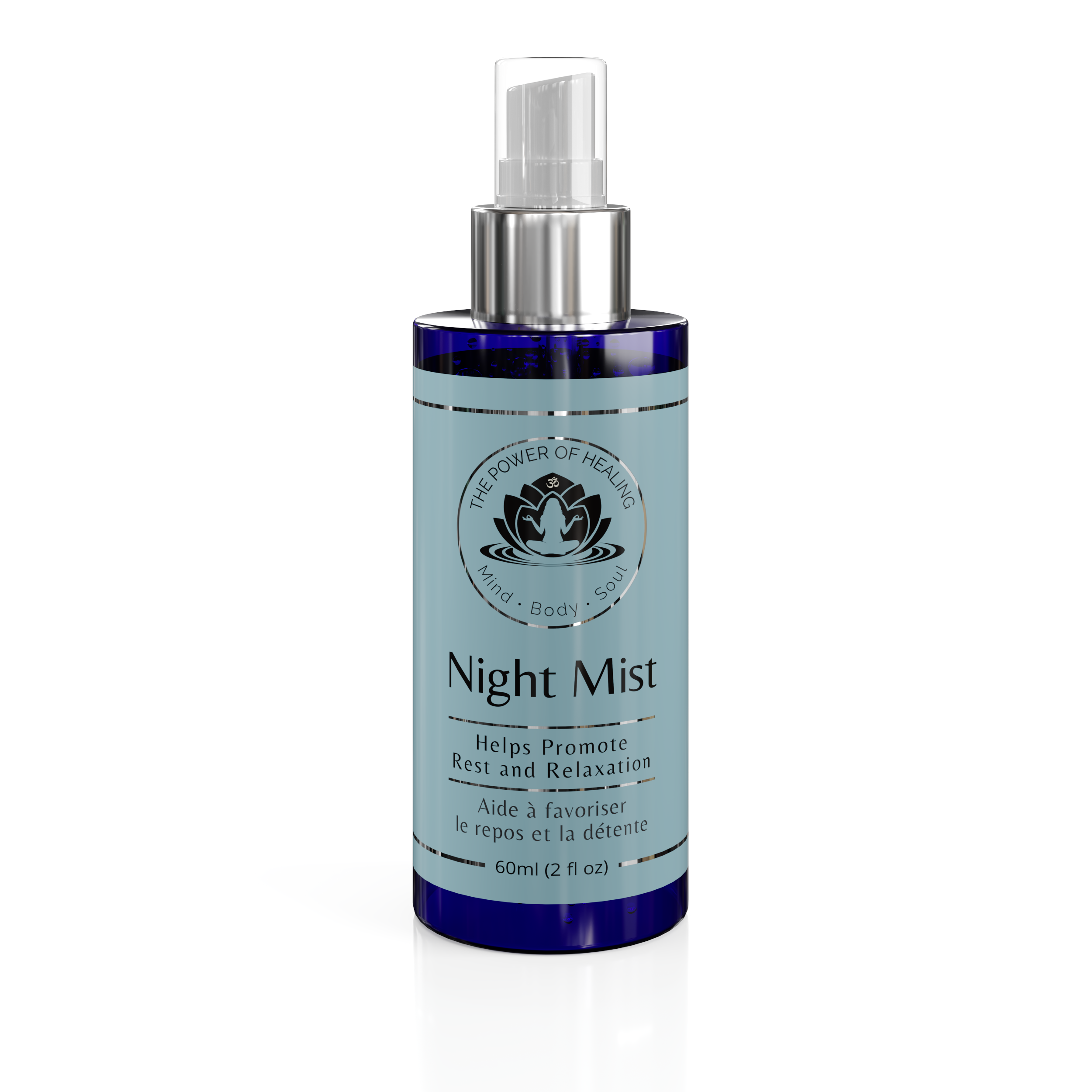 The Power of Healing - Wholesale Aromatherapy Mist - Night Mist1