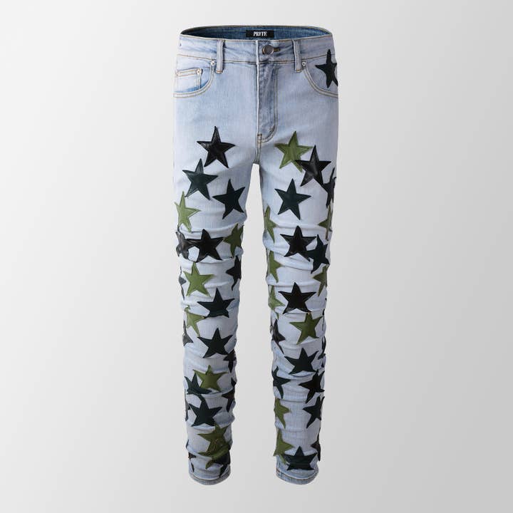 JEAN GALAXY pour la vente par PRVTE LONDON