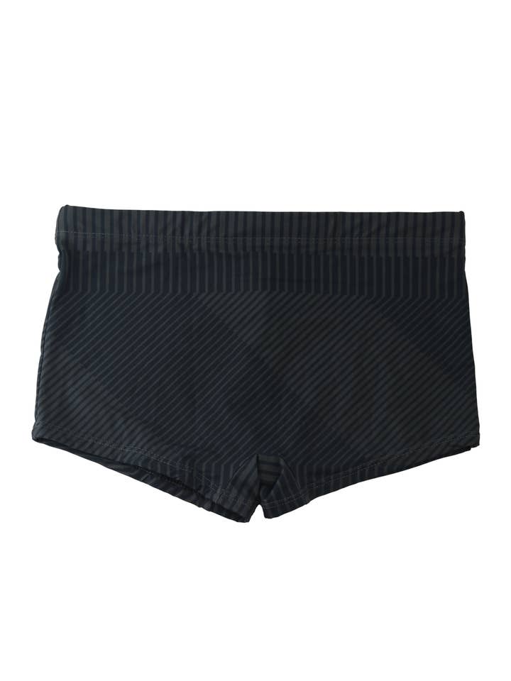 Patterned Gray and black Brazilian Swim Square Leg for men SUNGA for wholesale by We Wear Brazil