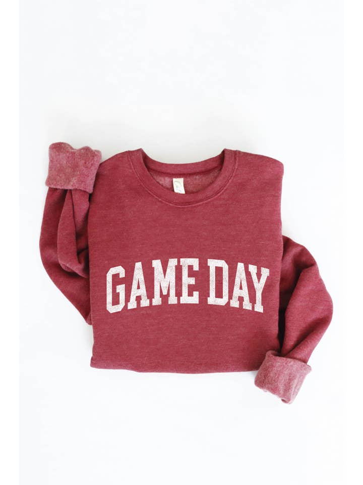 OAT COLLECTIVE - Wholesale Graphic Sweatshirt - Women's - GAME DAY Graphic Sweatshirt9