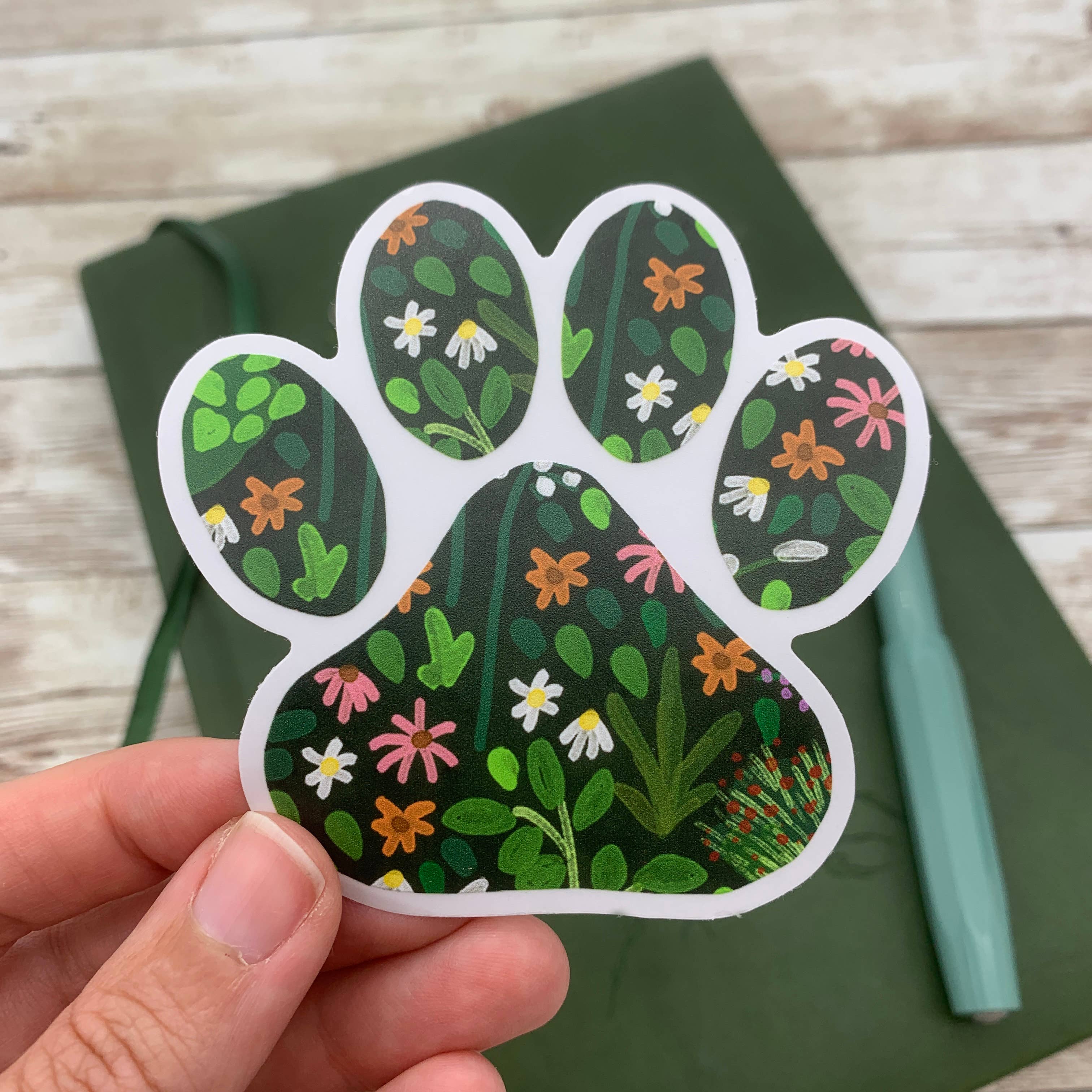 Samantha Hall Designs – wholesale Sticker – Paw Print Sticker