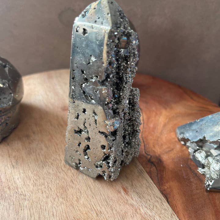 CaNatureLover - Wholesale Spiritual Stone/Crystal - Pyrite Stone from Peru: Skull, Egg, Sphere, Obelisk, Pyramid9