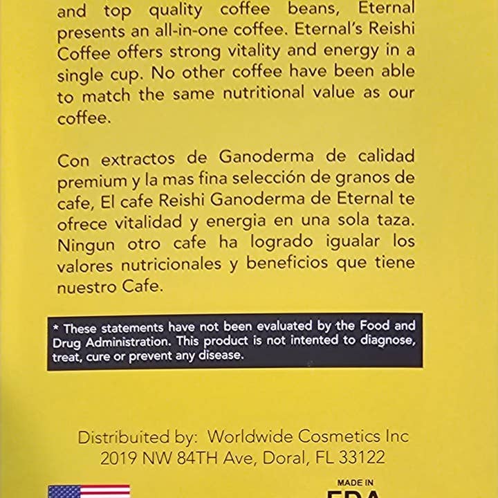 Sisu Healing the Soul - Vente Cafés/expressos instantanés - Gourmet Ganoderma REISHI 4 en 1 (avec café colombien)3