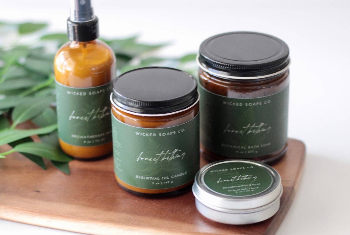 Wicked Soaps Co. - Wholesale Healing Salve/Balm/Cream - Forest Bathing Nourishing Balm6