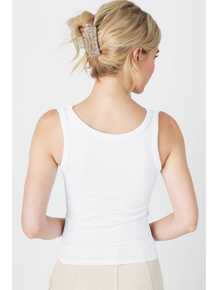 NIKIBIKI - Wholesale Tank top – Women′s - NS8216 - Reversible Ribbed Tank Top12