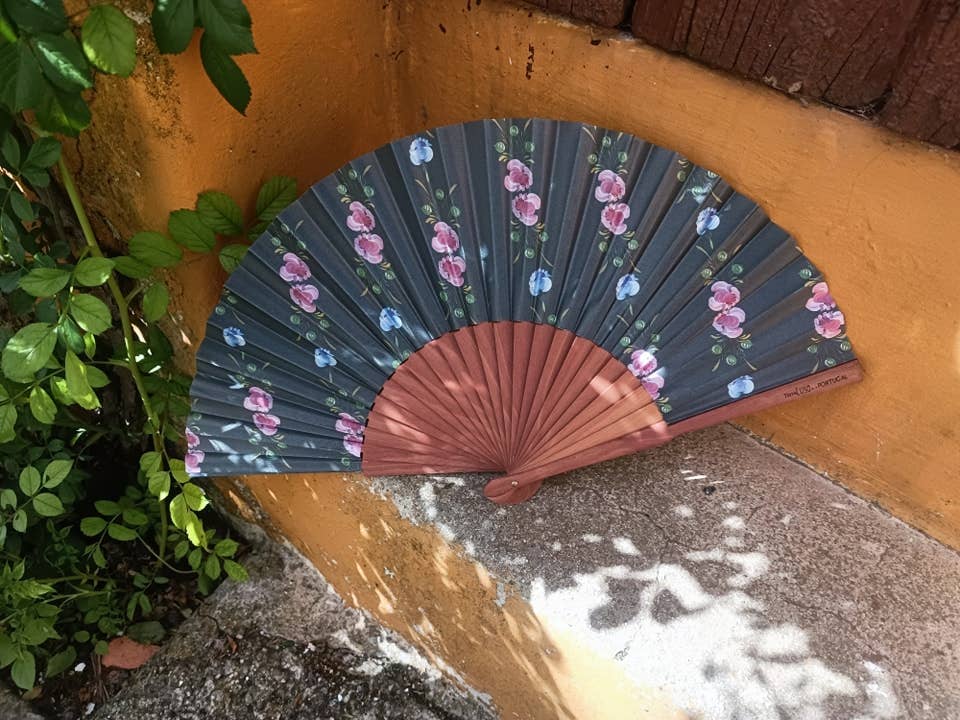 Terra Lusa - Wholesale Handheld Folding Fan - Fan Alentejo2