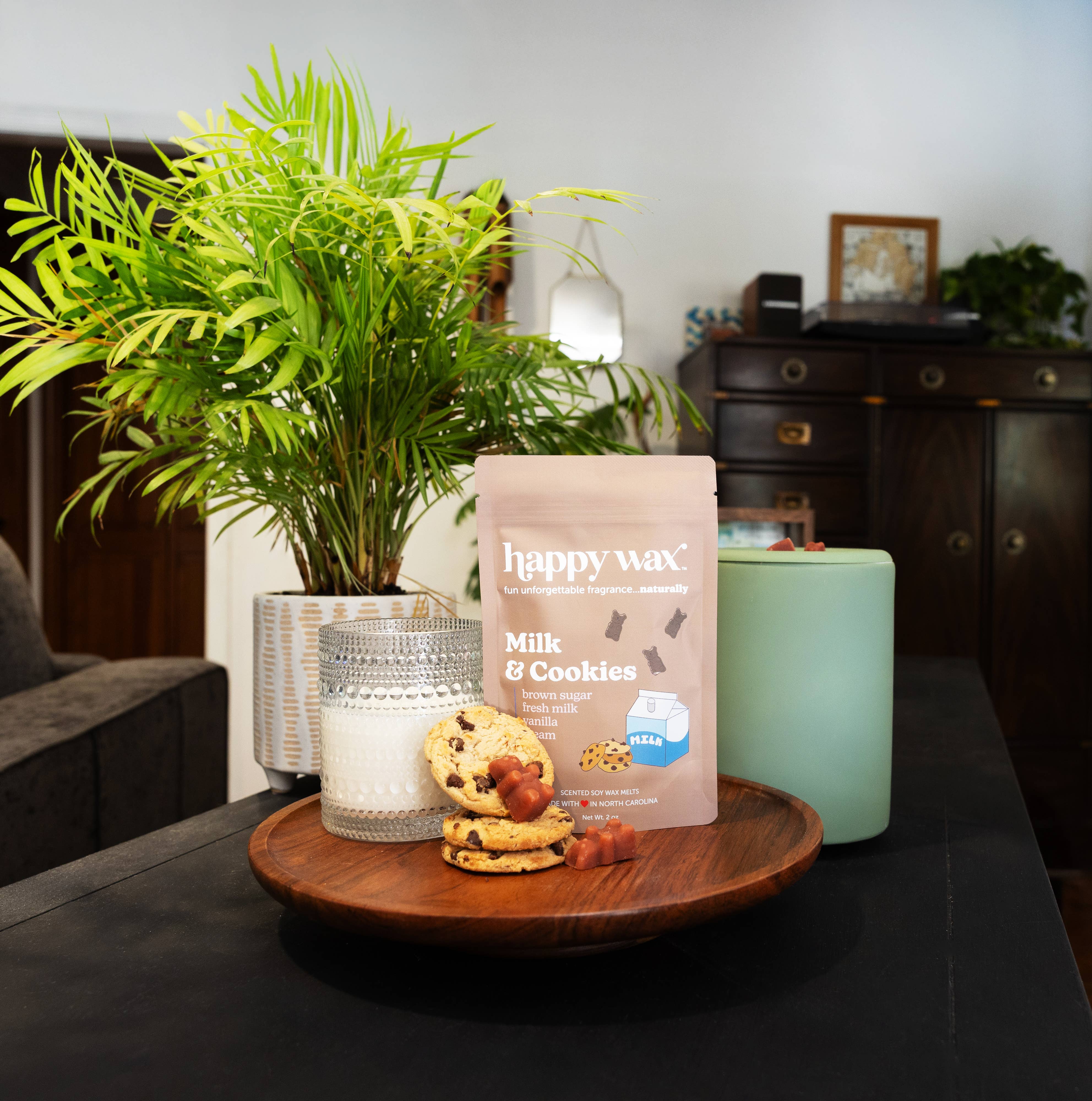 Happy Wax - Wholesale Smeltwax - Melk & Koekjes Wax Melts 4oz Zakje2