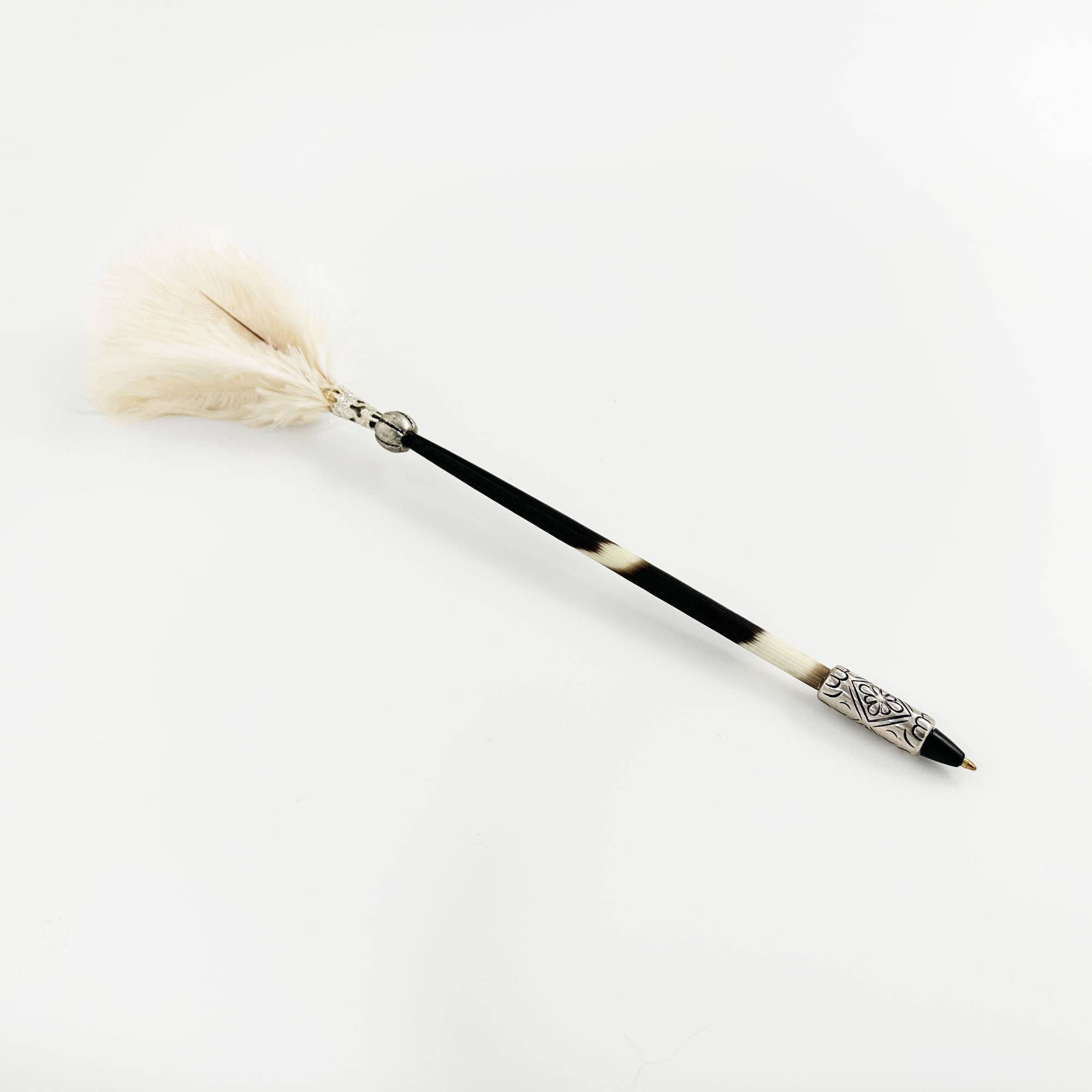 OUTPOST ORIGINAL - Wholesale Pen - Porcupine Quill Pen with Ostrich Feathers6