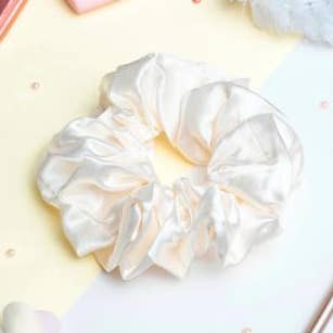 Pale Pink Hair Scrunchie - Célia for wholesale by Adopte un Chouchou