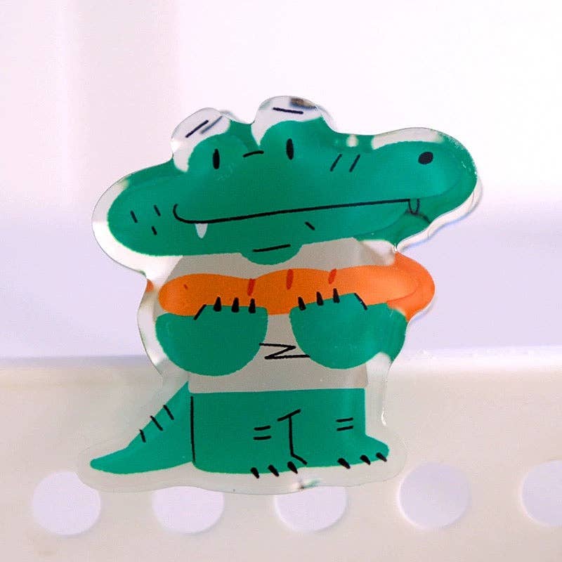 Hello Claws Limited - Wholesale Binderclip - NINIGOGO | Baguette EGO Acrylic Binder Clip0