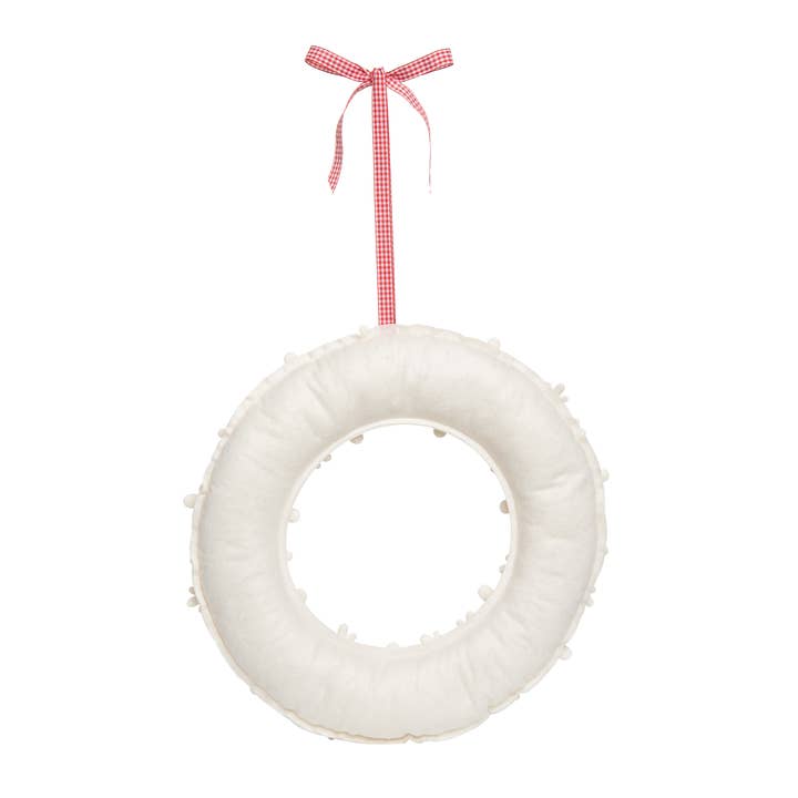 Transpac - Wholesale Wreath - CLOSEOUT Christmas Felt Layered Snowflake Wreath