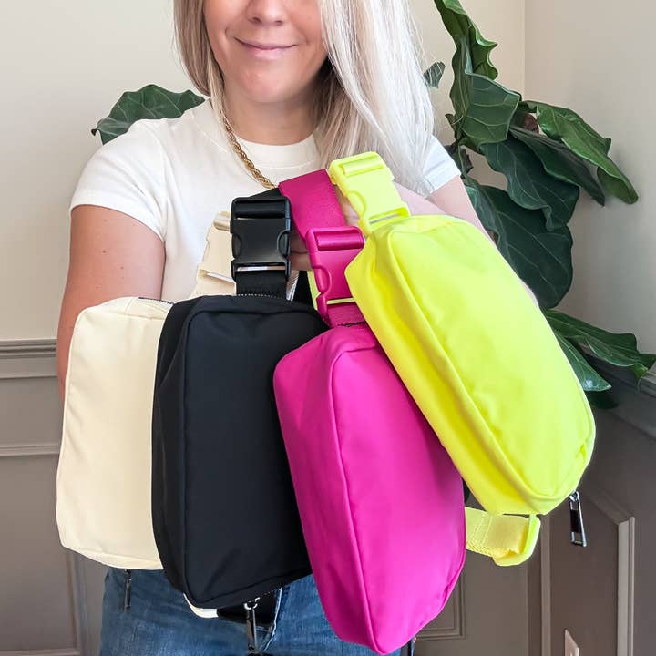 Sunrise Collective - Wholesale Belt Bag - Women's - Waterproof Everyday Nylon Belt Bag in 4 Colors