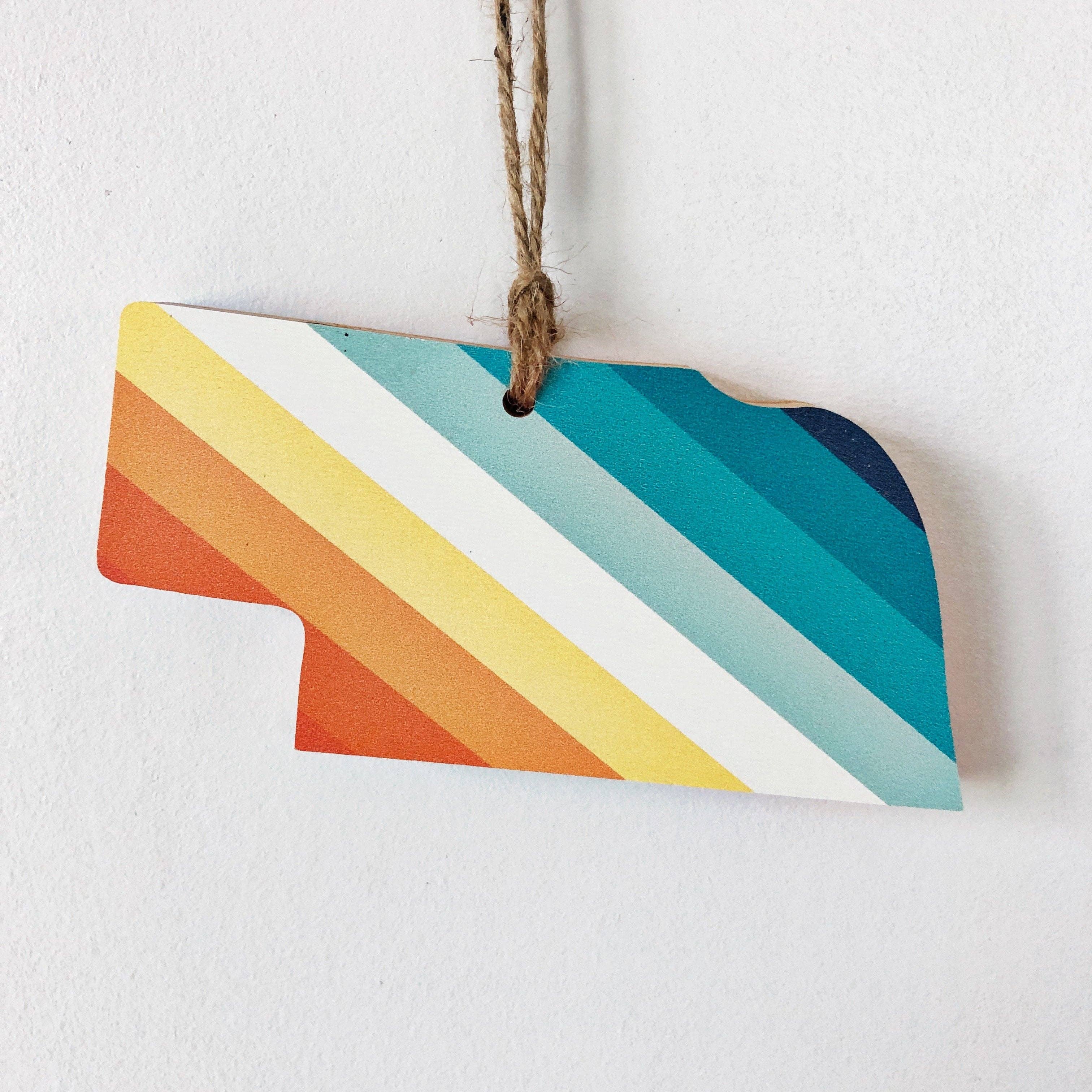 Hemlock & Heather - Wholesale Ornament - '76 Stripes State Ornaments32