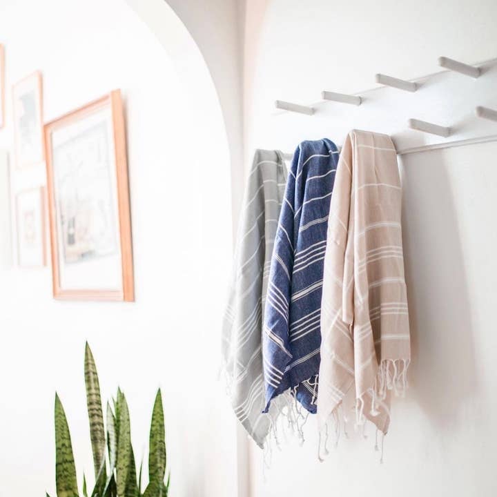 SLATE + SALT - Wholesale Hand Towel - Classic Turkish Hand Towel5