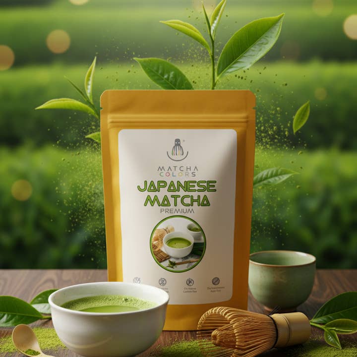 Matcha Colors - Wholesale Health/Detox Tea - Japanese Premium Matcha0