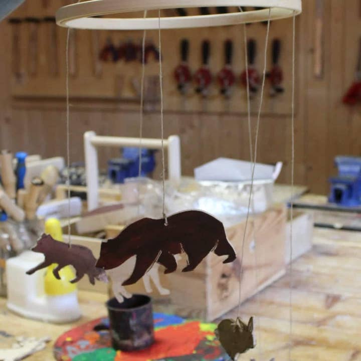 Die Werkkiste - Wholesale DIY Craft Kit - Forest Animals Mobile4