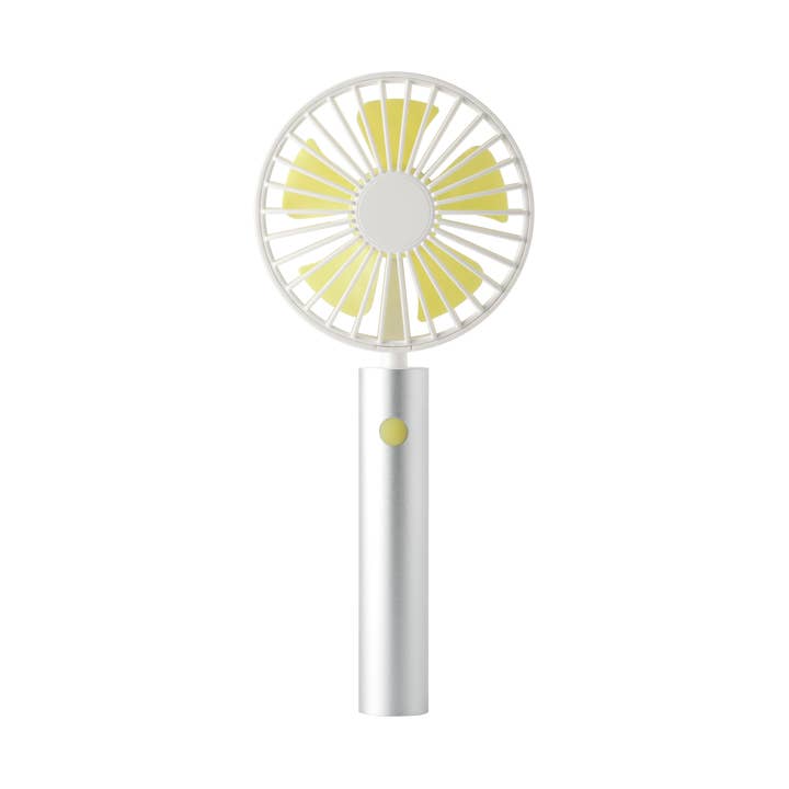 Handheld Mini Fan with USB Charger by Remember - Silver for wholesale by D & A Home Australia Pty Ltd