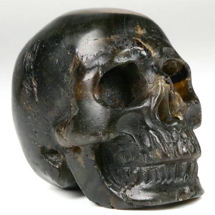 2" Genuine Labradorite Crystal Skull for wholesale by Fresh Prints of CT