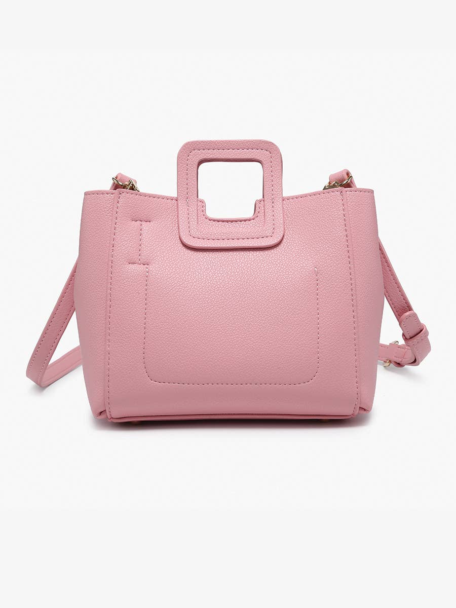 Jen & Co. - Wholesale Satchel - Women's - M2719 Janie Mini Satchel/Crossbody w/ Square Handle6