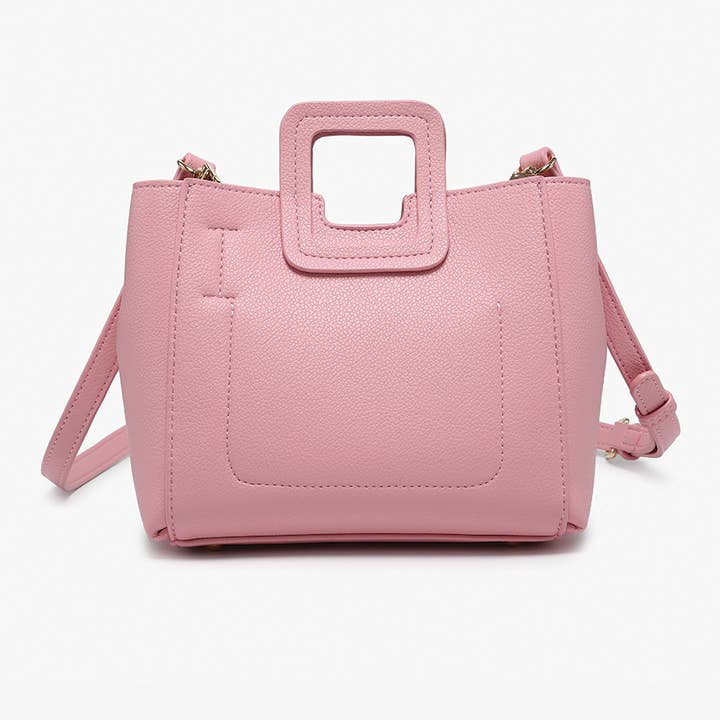 Jen & Co. - Wholesale Satchel - Women's - M2719 Janie Mini Satchel/Crossbody w/ Square Handle6