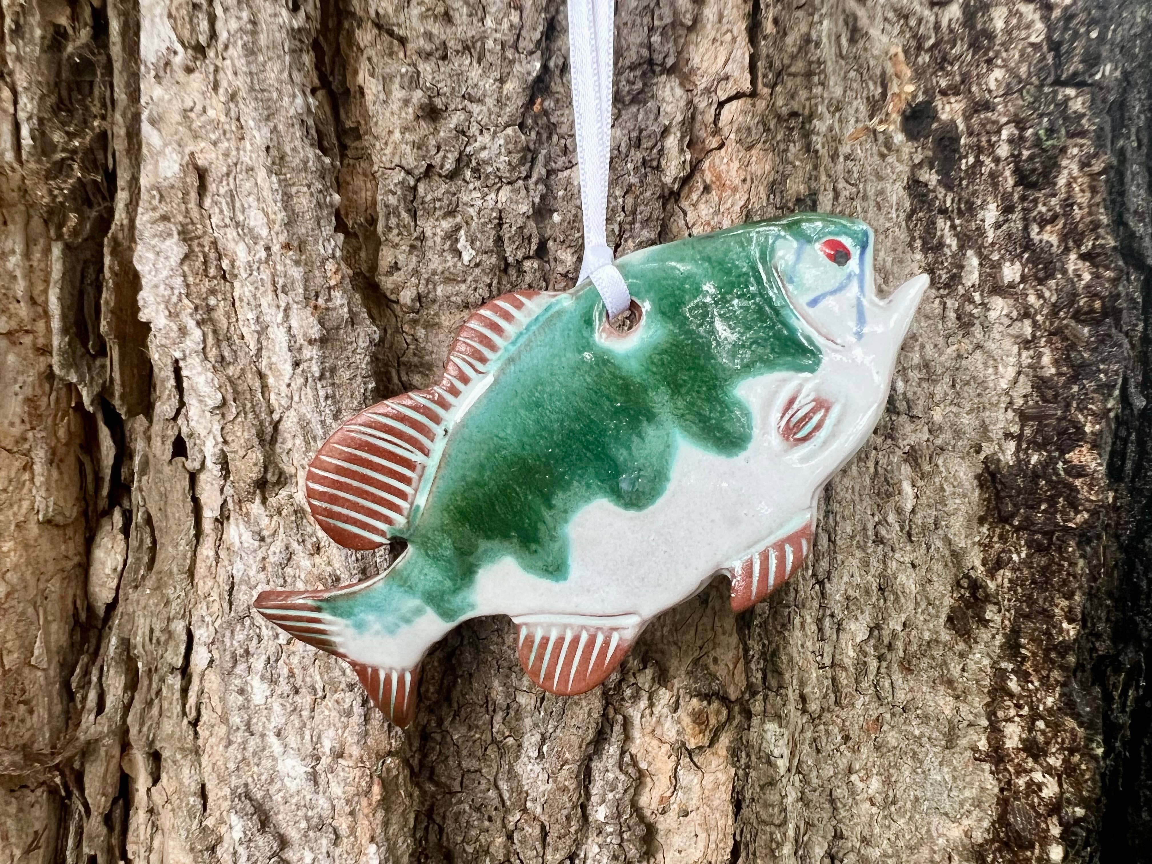 Wayne Village Pottery - Vendita all'ingrosso Decorazione - Ornamento a forma di pesce1