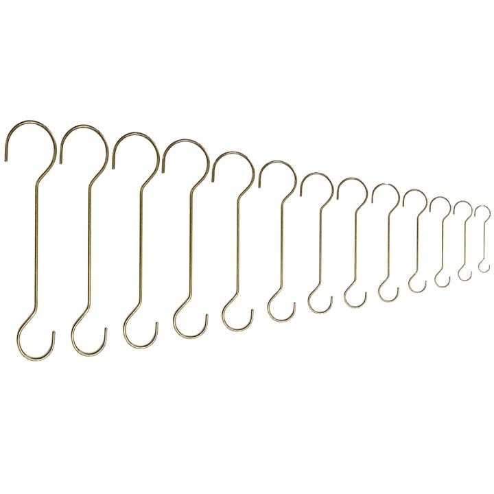 Iron Hangers/Set Of 13 for wholesale by Moksha Imports