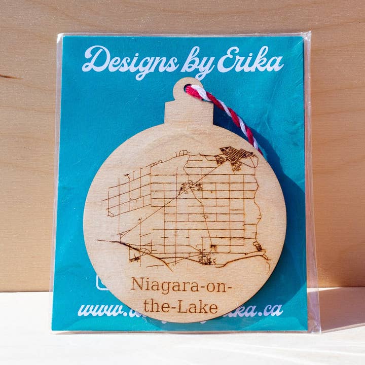 Niagara-on-the-Lake Ornament for wholesale by Designs by Erika