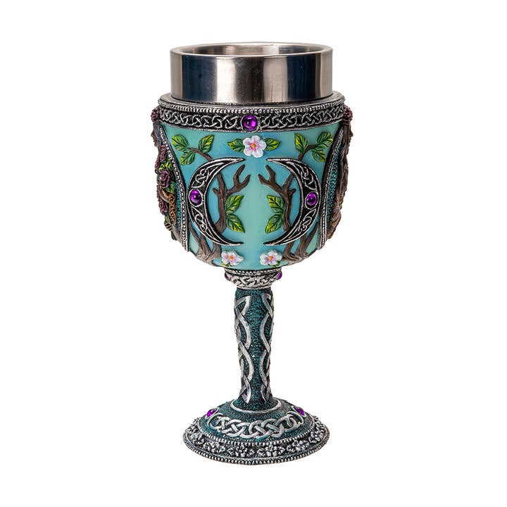 Pacific Trading - Wholesale Wine Glass - Triple Goddess Maiden Goblet3