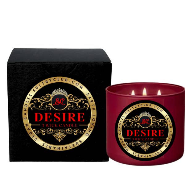 Vela de soja DESIRE para venta al por mayor de SULTRY CLUB CANDLES