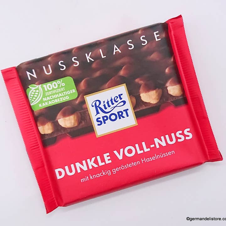 Phoenix Distributions - Wholesale Chocolate - RITTER SPORT Dunkle Voll-Nuss 100 gramm 10 count2