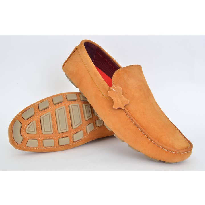 Spazio - Vendita all'ingrosso Mocassini - Uomo - Scarpe Spazio in vera pelle scamosciata - Modello SH1131410