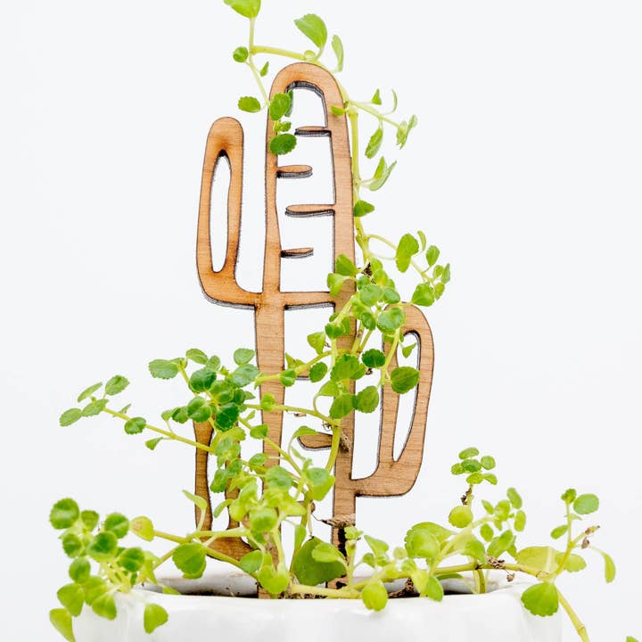 BARE Mini Trellises - Decorative wooden plant stakes for wholesale by Treleaf