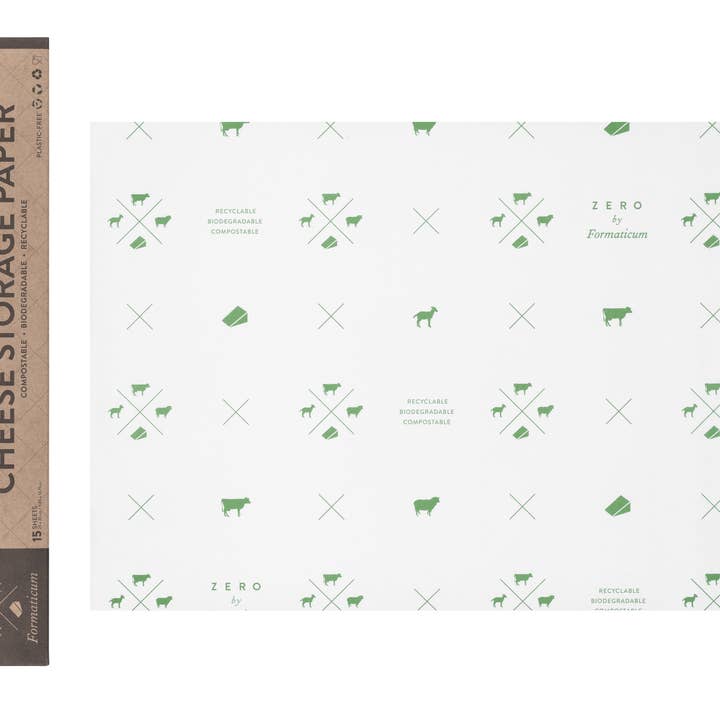 Formaticum - Wholesale Food Storage Wrap/Bag - Formaticum Zero Cheese Storage Paper - Case of 203