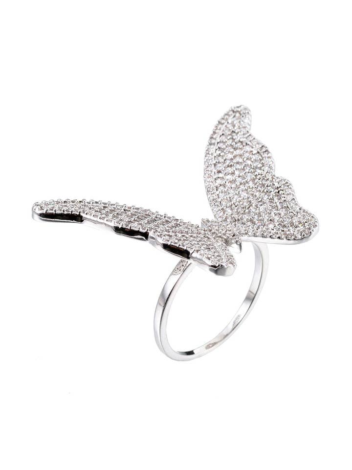 Borboleta Butterfly Ring for wholesale by Eye Candy Los Angeles