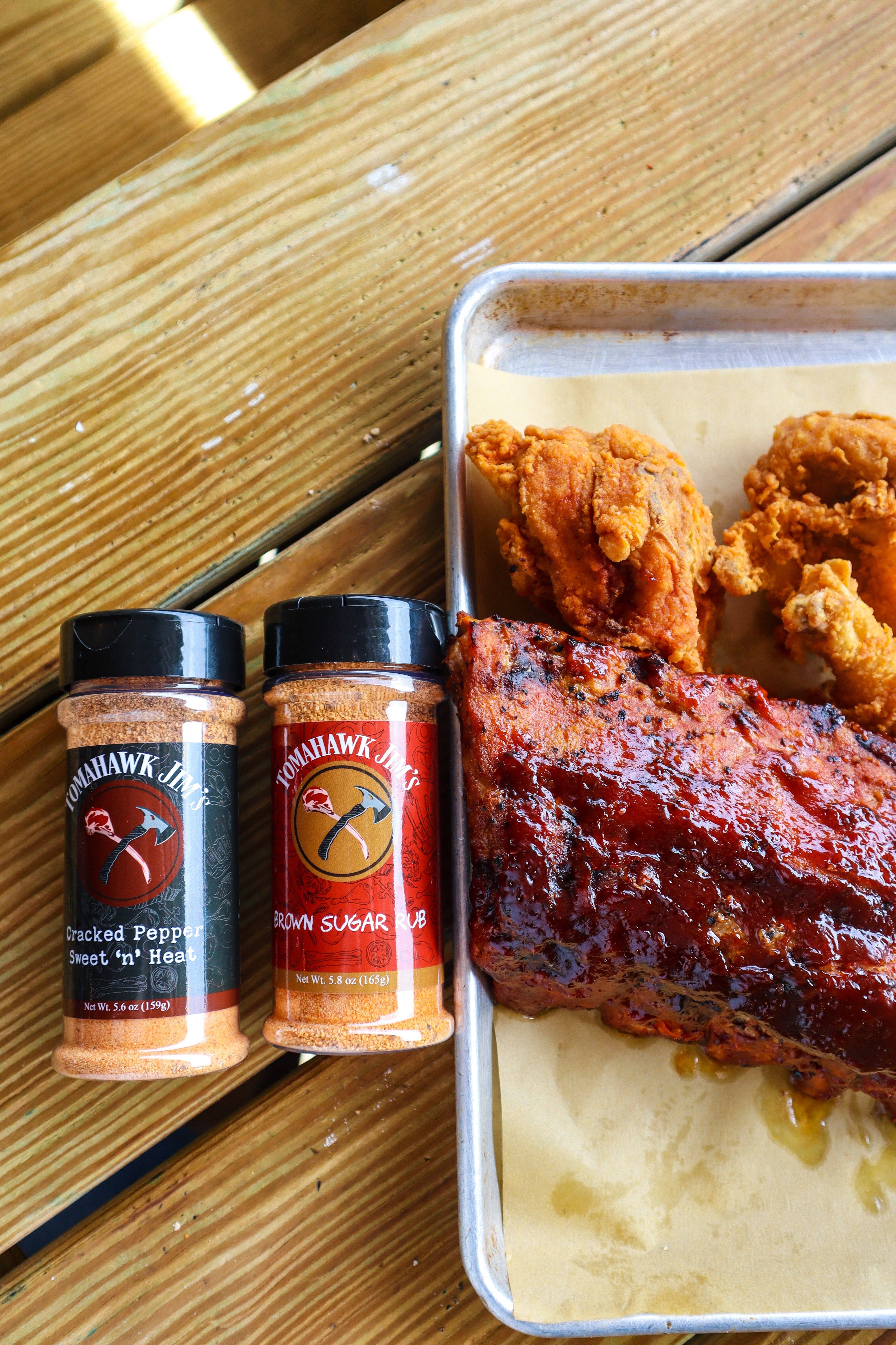 Tomahawk Jim’s Seasoning - Vendita all'ingrosso Mix di spezie - Rub al Zucchero di Canna (5,8oz) - Faire1