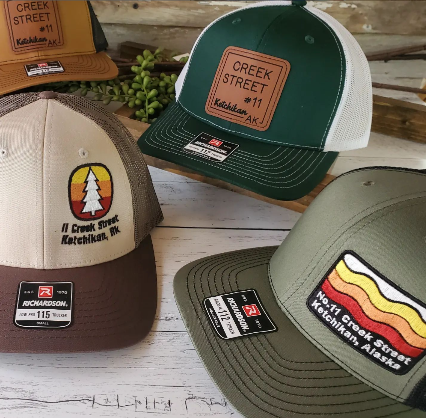 Mad River - Wholesale Trucker Hat - Unisex - Richardson 112 Trucker Hat w/Custom Square Leatherette Patch2