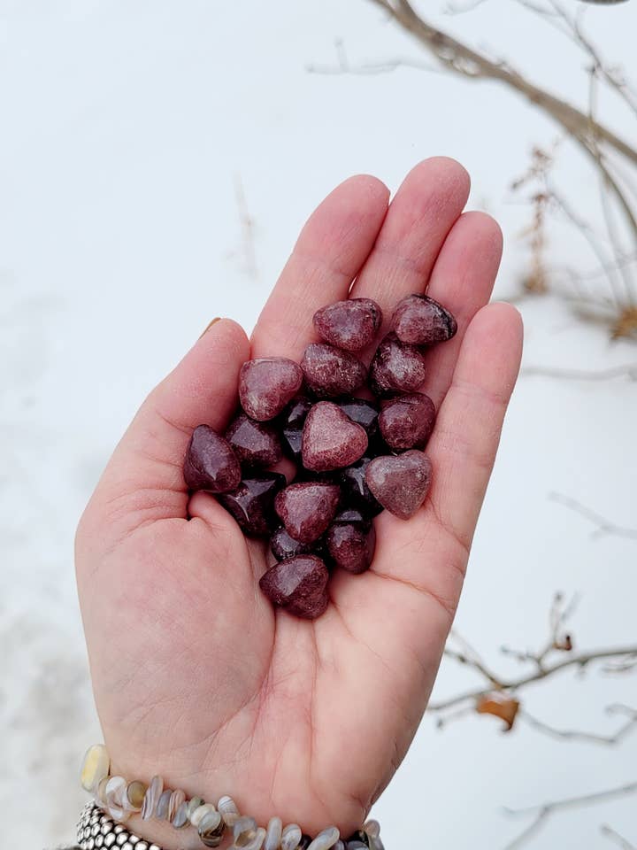 Strawberry Quartz Hearts for wholesale by ZARDENIA