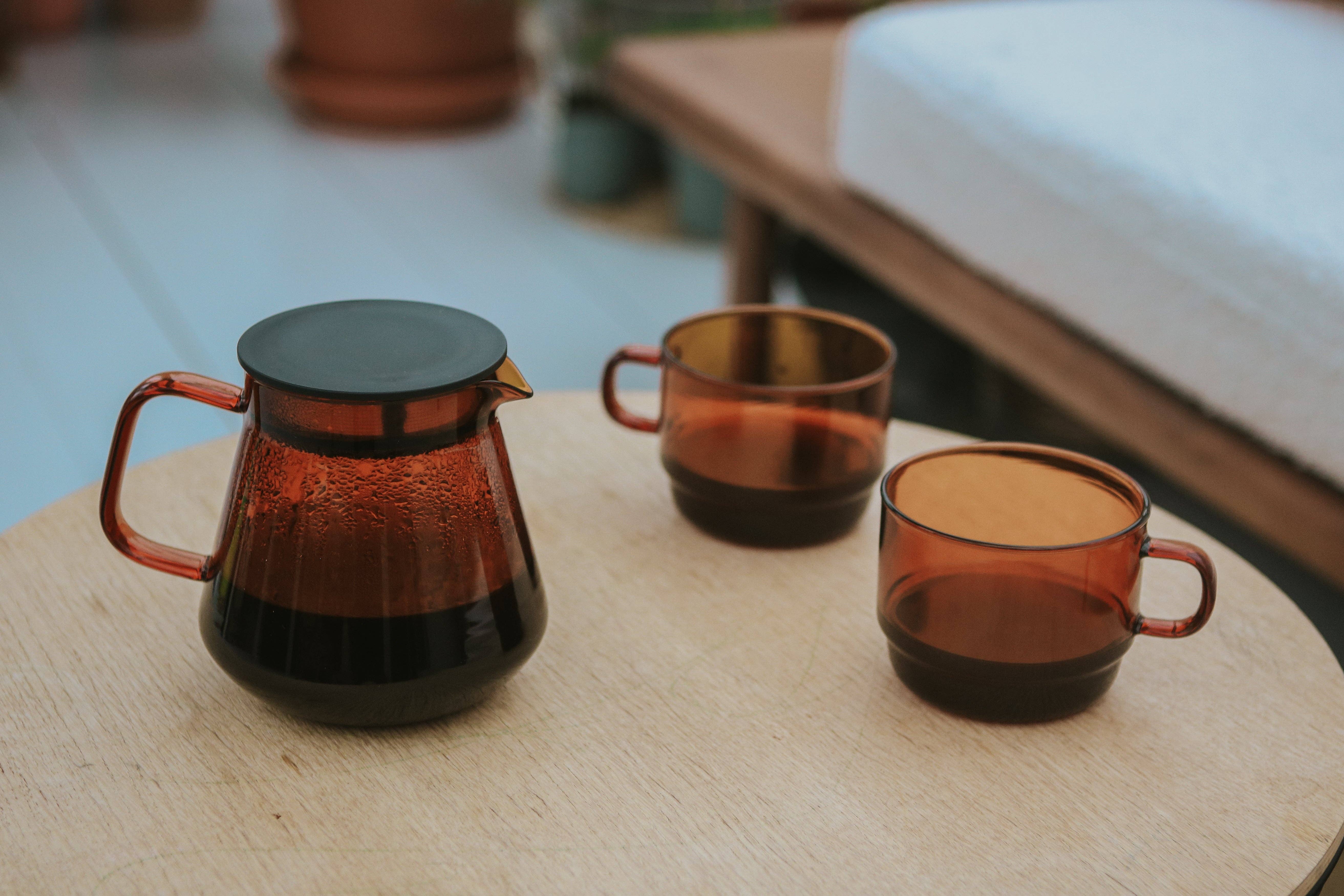 HARIO USA - Wholesale Tea Pot - Colors Glass Coffee and Tea Server 600mL6