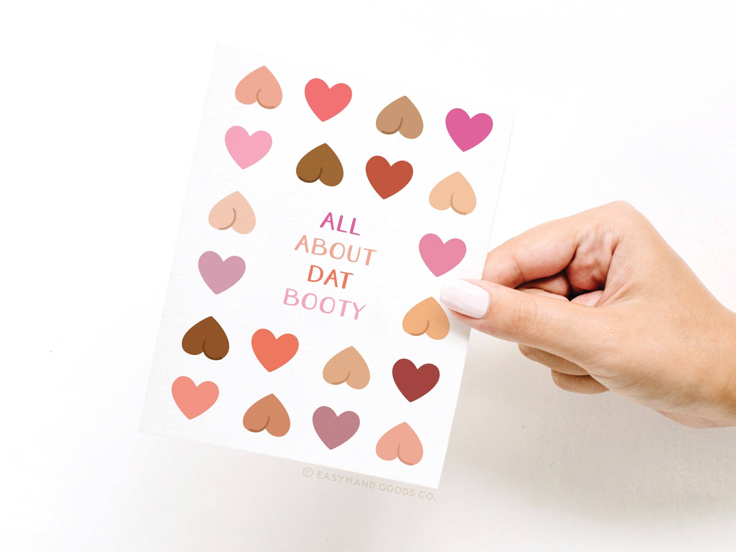 Easyhand Goods – formerly Onderkast - Wholesale Love Card - All About Dat Booty Greeting Card2