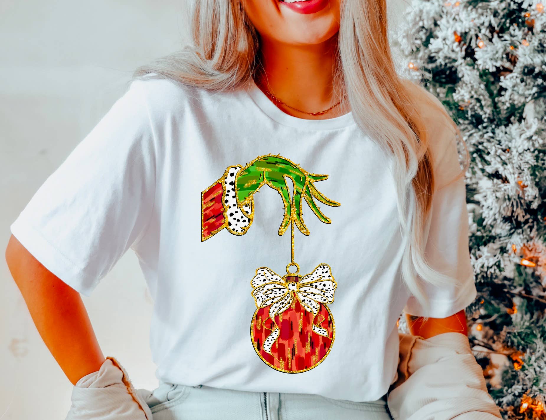 Gia Gifts Boutique - Wholesale T-Shirt (Graphic) - Women's - You’re A Mean One Mr. Grinch Graphic Tee Christmas   0