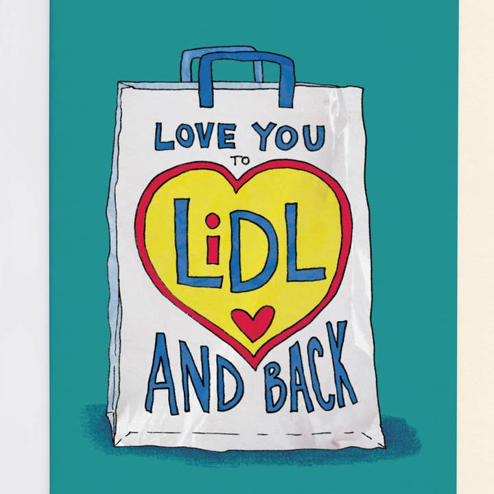 Leedl and Back Card | Funny Love, Valentines, Anniversary for wholesale by The Curious Pancake