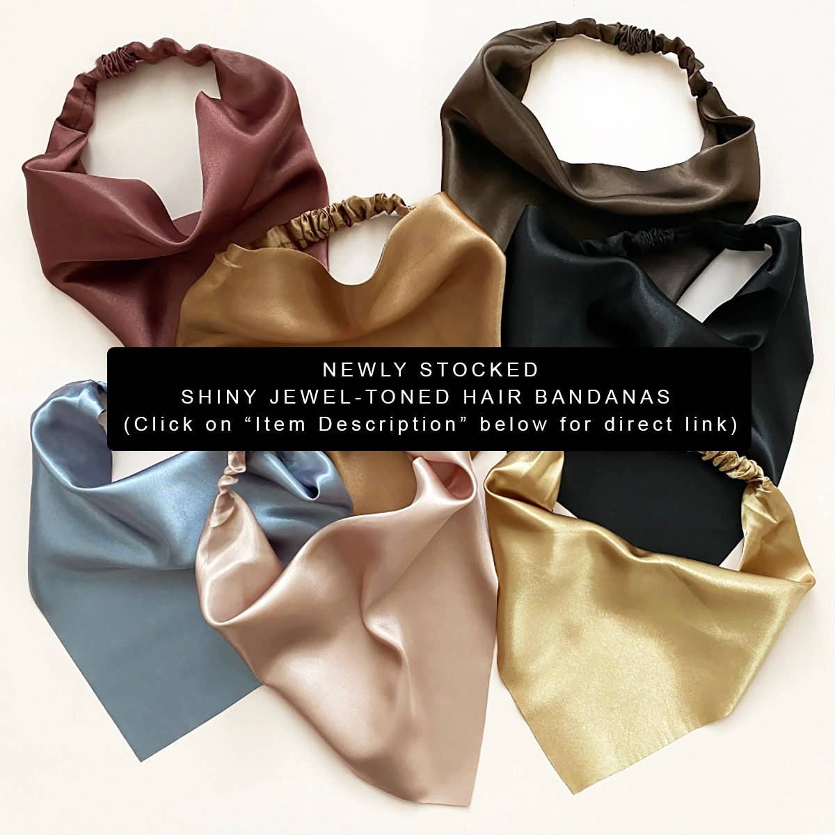 PopFizzCheers - Vente Bandeau – femme - Écharpe triangulaire d'été pastel avec bandana élastique5