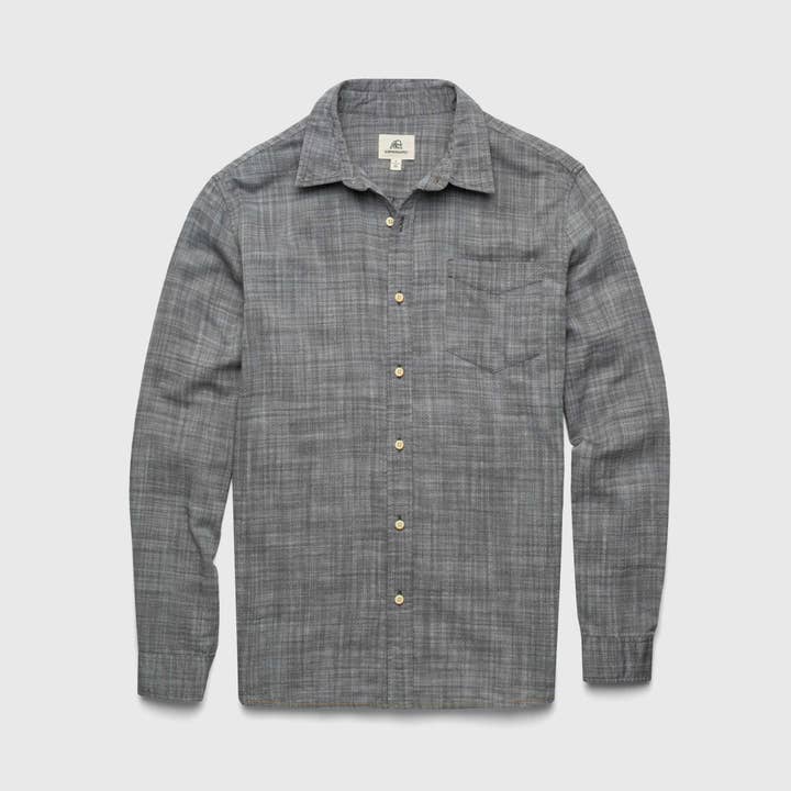 Brian Slub 2 tone Shirt - Black for wholesale on Faire