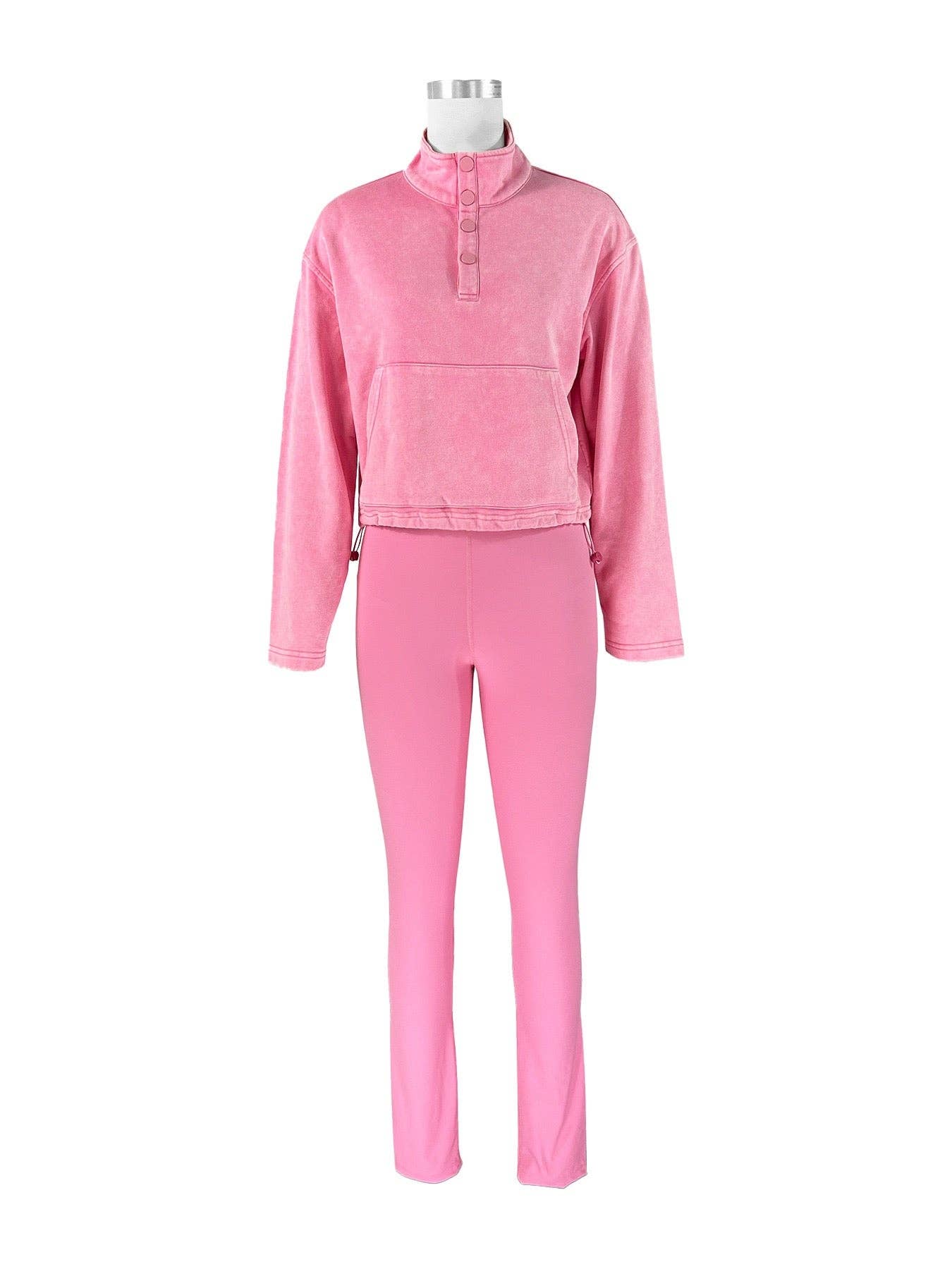 MB Fashion Wholesale - Wholesale Lounge Set - Women's - MB FASHION Fleece Pullover and High-Waist Leggings Set 406911