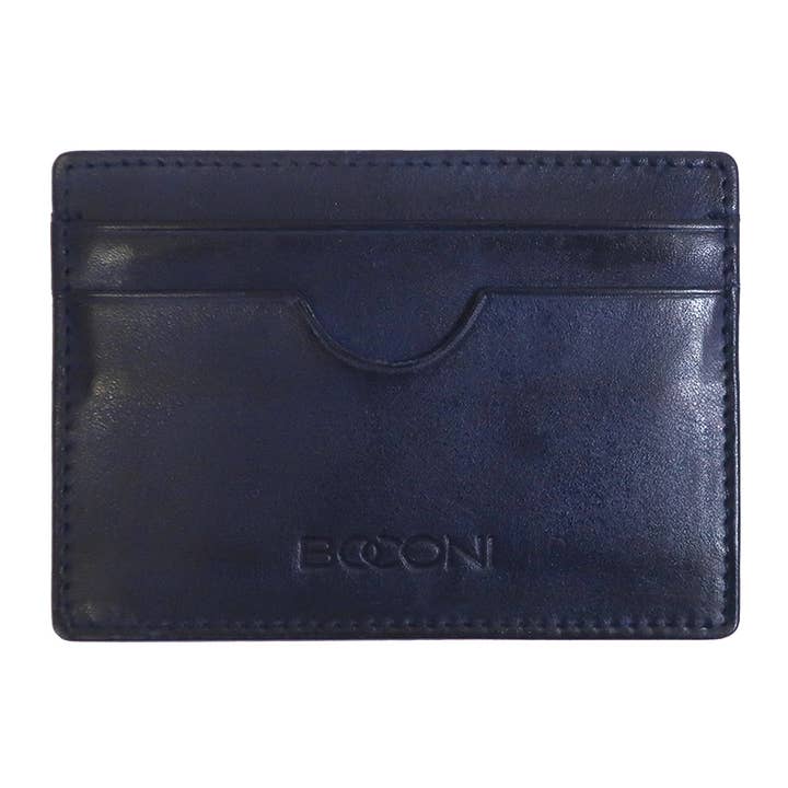 Boconi Full Grain Leather Slim Card Case for wholesale by Boconi Bags & Leather Accessories