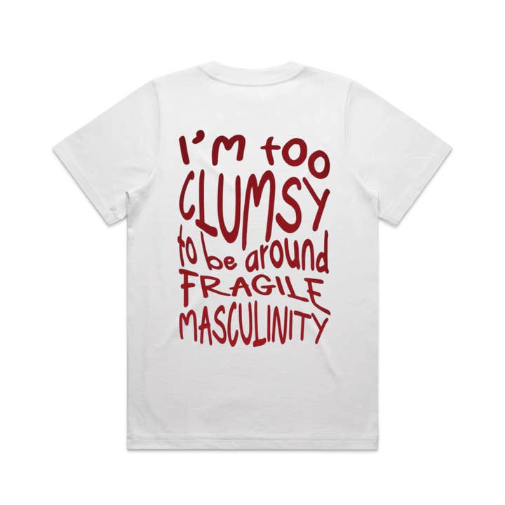 Vintage Rebels - Wholesale Screen printed t-shirt – Women′s - TOO CLUMSY TEE2