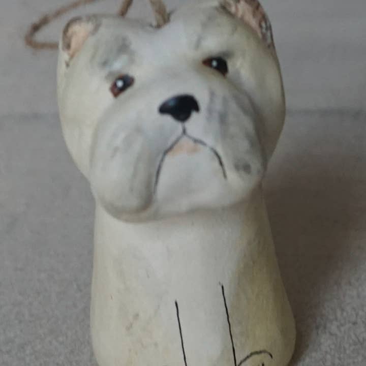 A-Dog Bulldog lightpull for wholesale by Merryfield Pottery